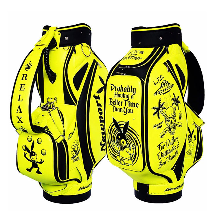 Custom Tour Staff Bag – Intricate Design with Detailed Stitching