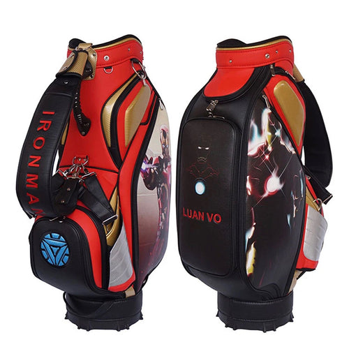 Avengers Ironman Custom Golf Bag Personalized Customized gift idea - My Custom Golf Bag Global