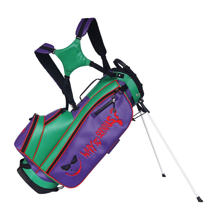 Joker Warner Bros Custom Golf Bag personalized with your name, logo - My Custom Golf Bag Global