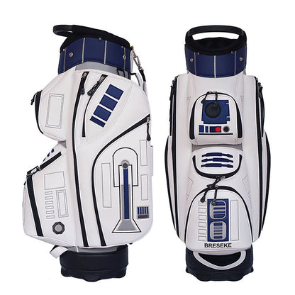 Star Wars R2-D2 Droid Custom Golf Bag Personalized gift idea for Starwar fans golfers