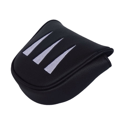 Tiger Woods Golf Mallet Putter Head Cover - black and white