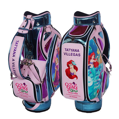 Custom Junior Girls Tour Bag - The Little Mermaid golf gifts for kids