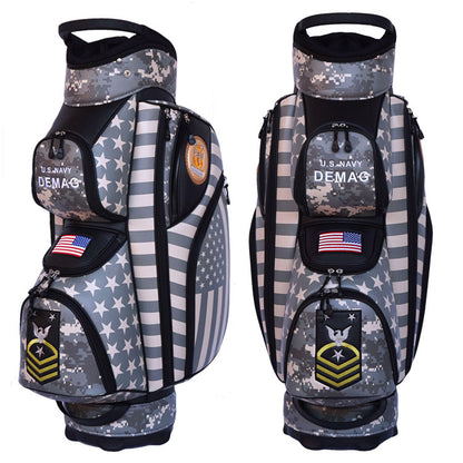 custom golf cart bag US themed - nice golf bags award 2020