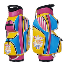 custom golf cart bag with corporate branding logo embroidery