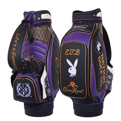 Custom golf clubs bag - playboy crown royal 