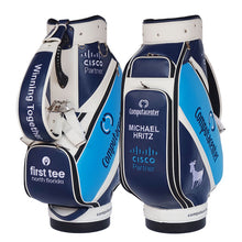 custom tour bag with First Tee logo