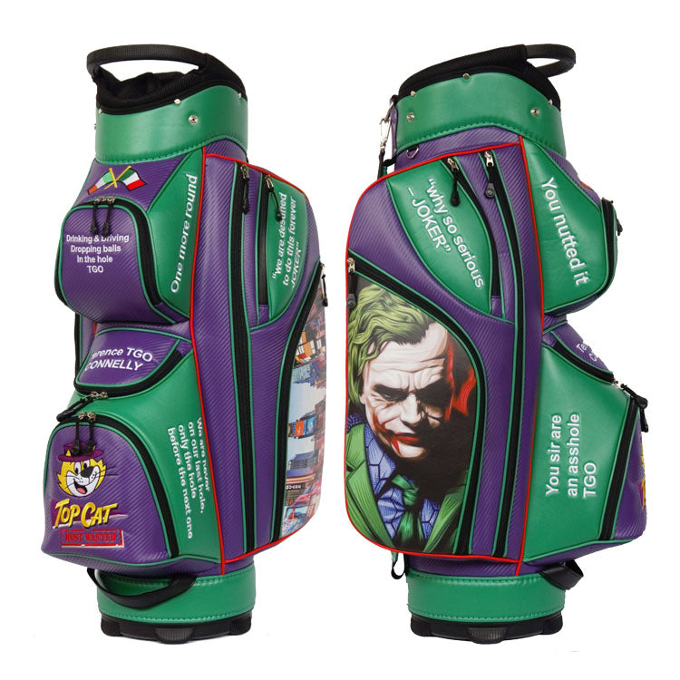 Joker Custom Golf Bag Personalized Customized gift idea - My Custom Golf Bag Global