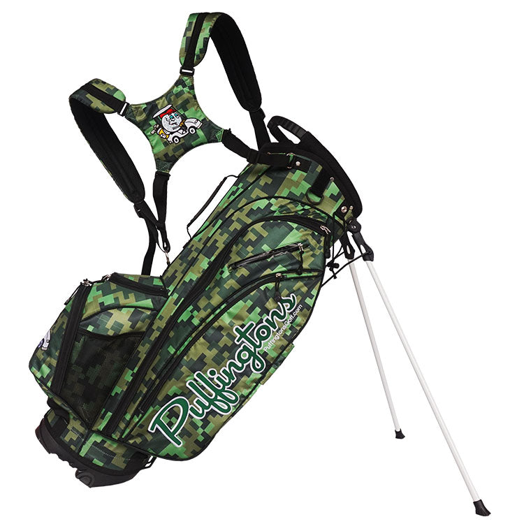 digital camo Custom_Stand_Bag  with golf logo
